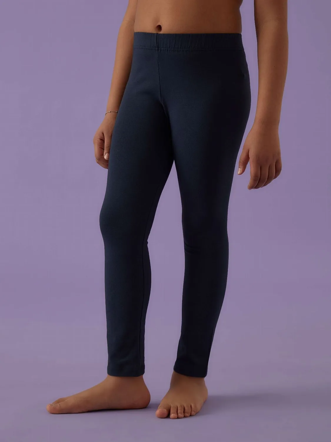 Jadea 490 leggings bambina cotone invernale coprente