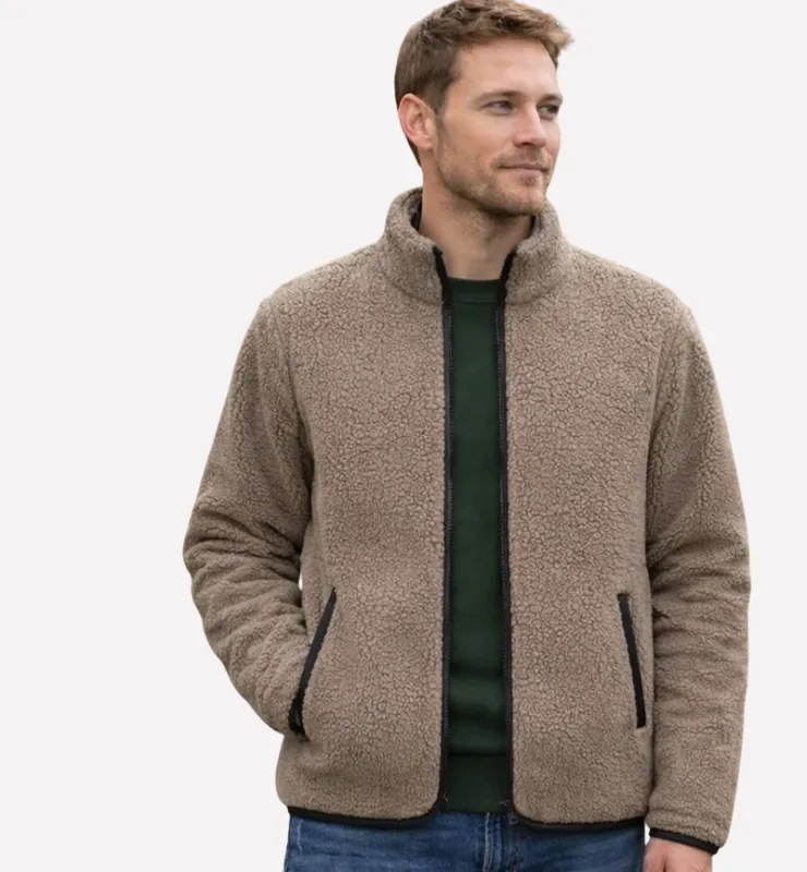Casagin Teddy giubbino beige XS/S pura lana