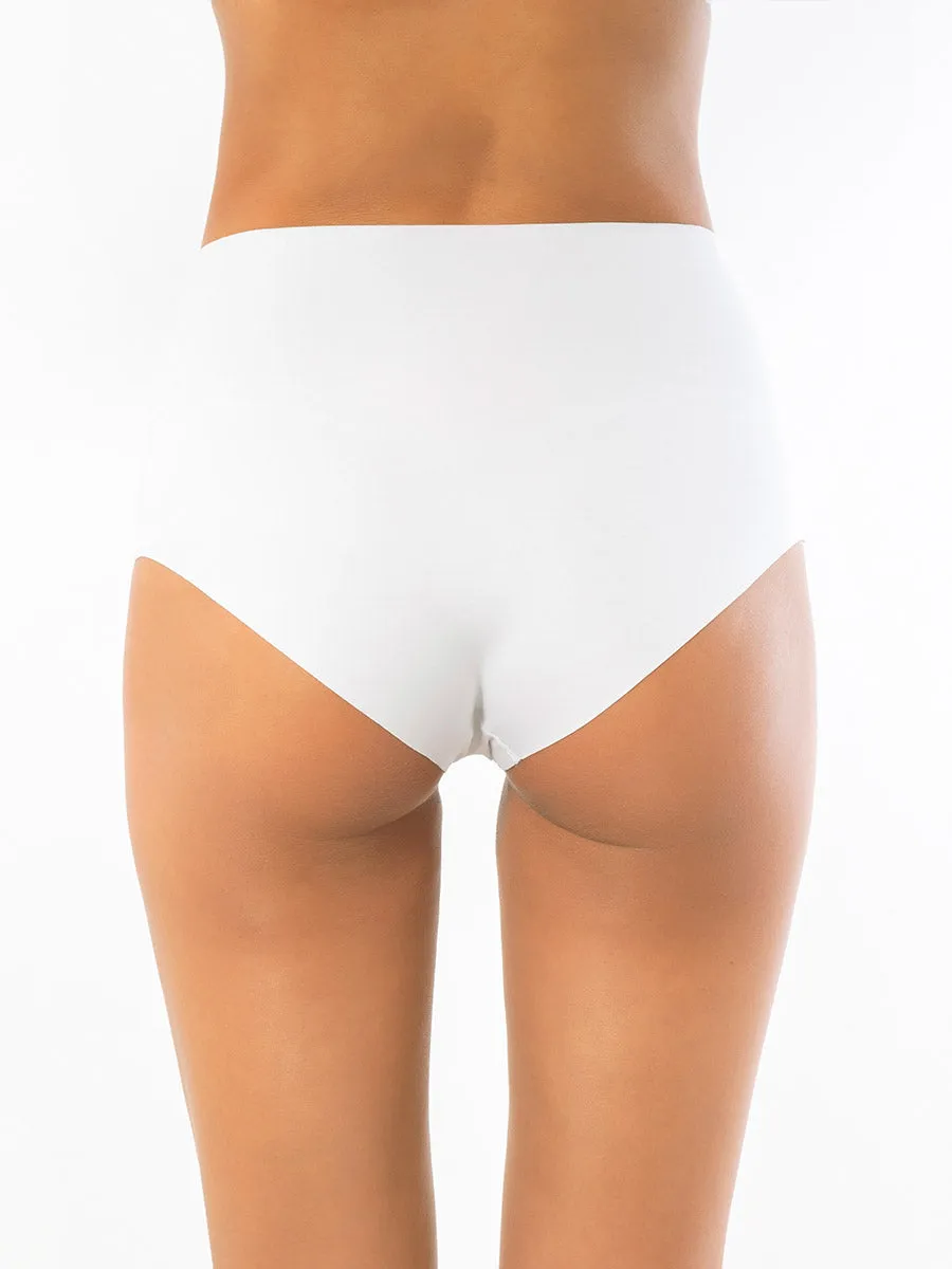 Si'èLei Invisible Cotton 5101 slip alto bianco senza cuciture