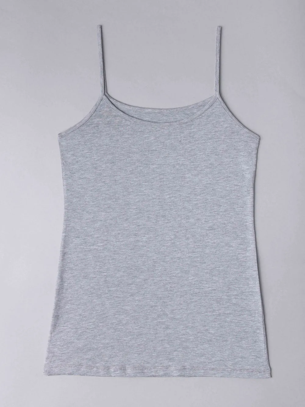 Si'èLei Natural Cotton 1430 canotta grigio melange cotone bio
