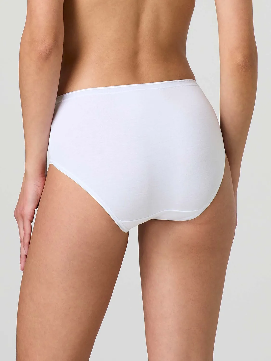 Jadea Basic 03 slip midi cotone elasticizzato