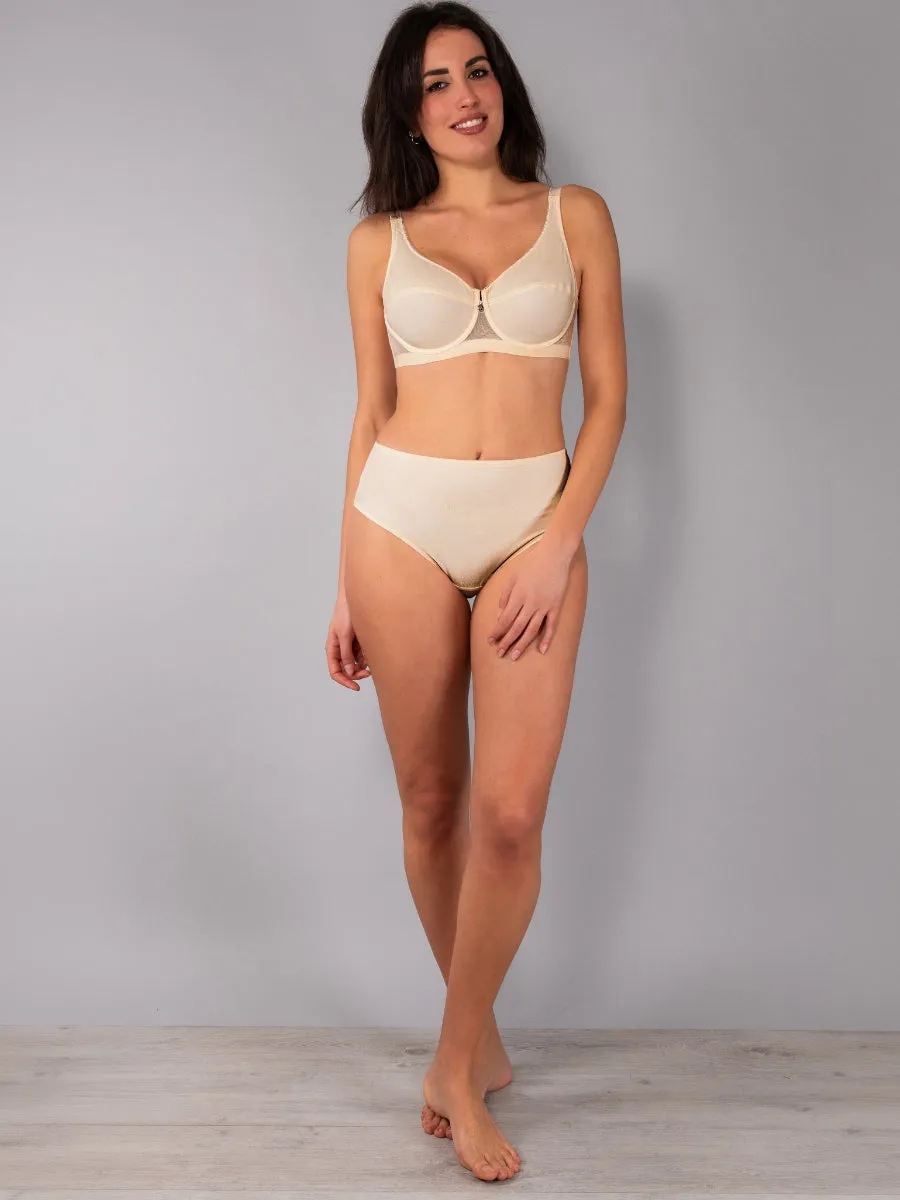 Si'èLei Dream DR12 Reggiseno Francese Cipria con Ferretto