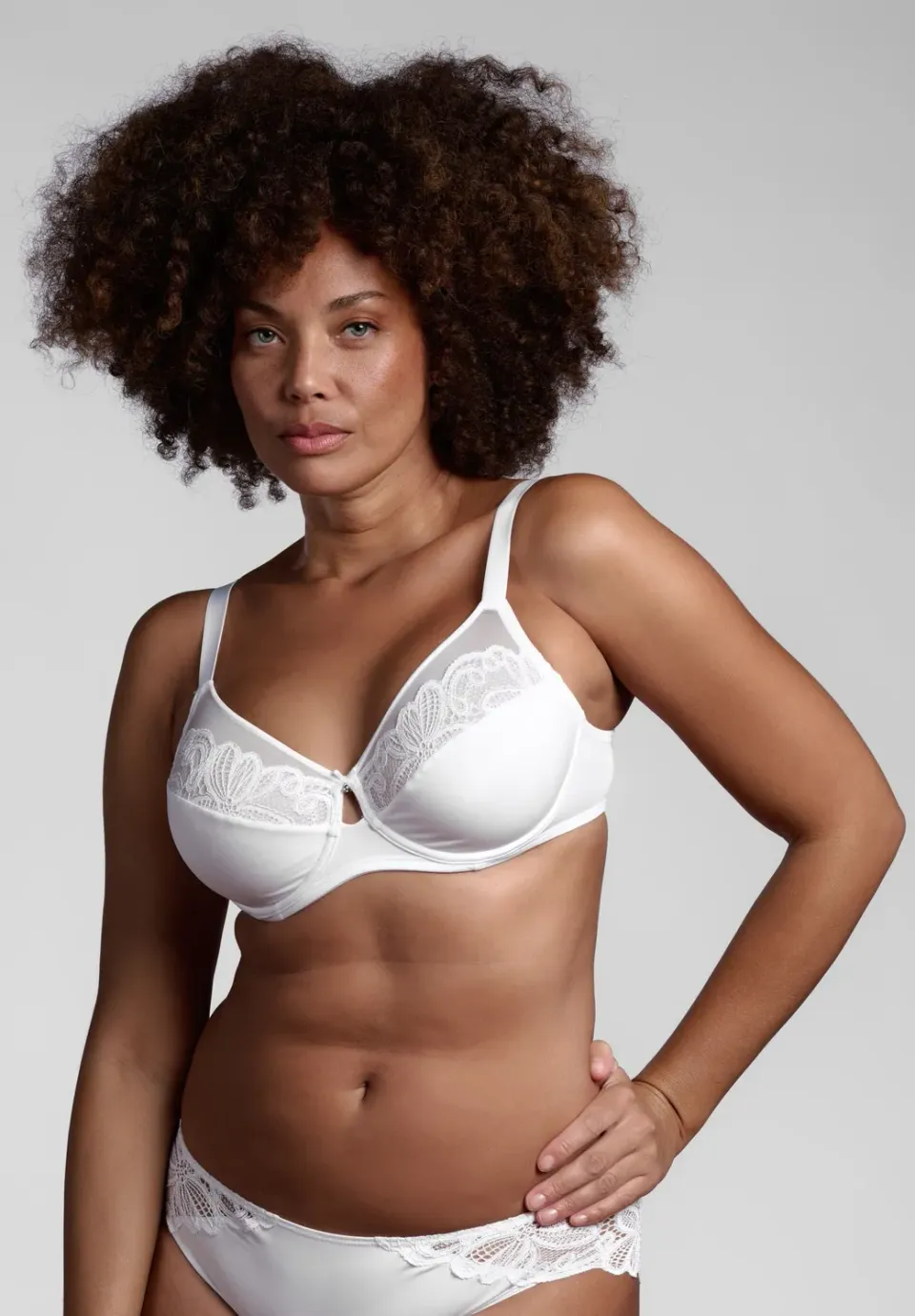 Lepel Belseno Allure 461 reggiseno balconcino bianco cotone