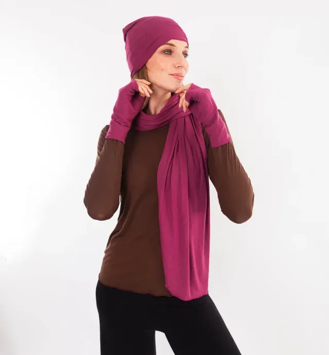 Casagin Scaldamani in Tencel Cashmere Senza Dita Caldi