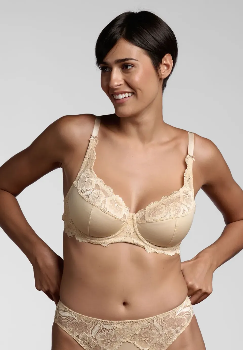 Lepel Belseno Pizzo 255 reggiseno balconcino blush pizzo