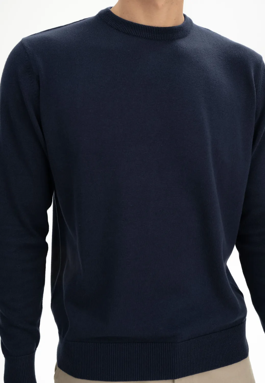 Casagin maglioncino uomo cotone organico navy
