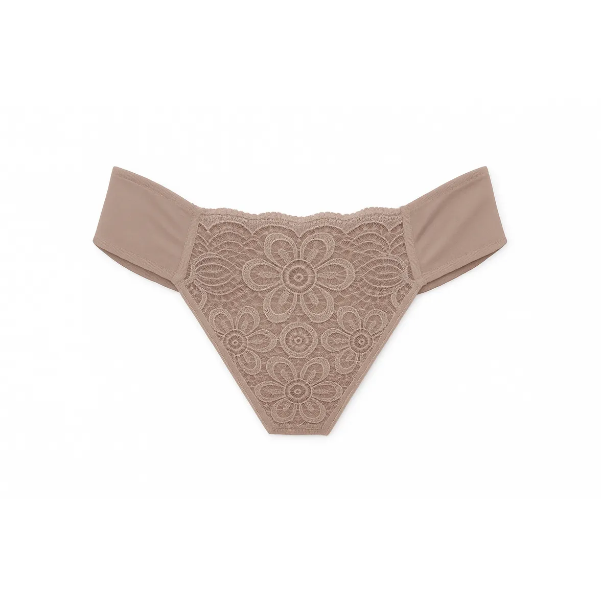 Rossoporpora Slip Brasiliana Tulle e Pizzo slip nero