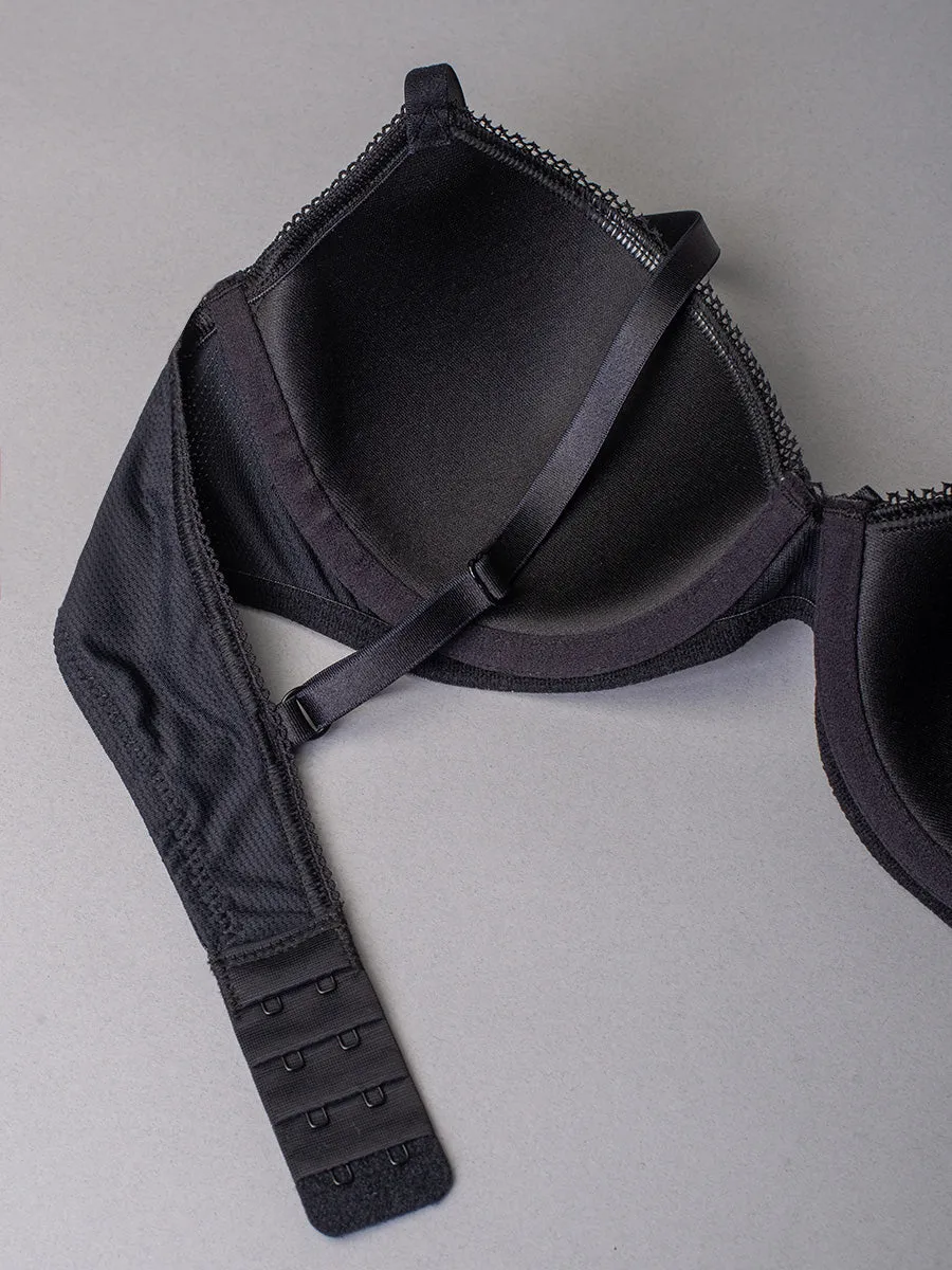 Si'èLei Darling 1882 reggiseno imbottito nero jacquard