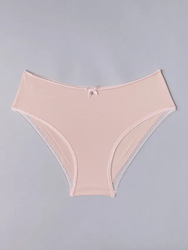 Si'èLei Darling 1879 slip alto cipria jacquard