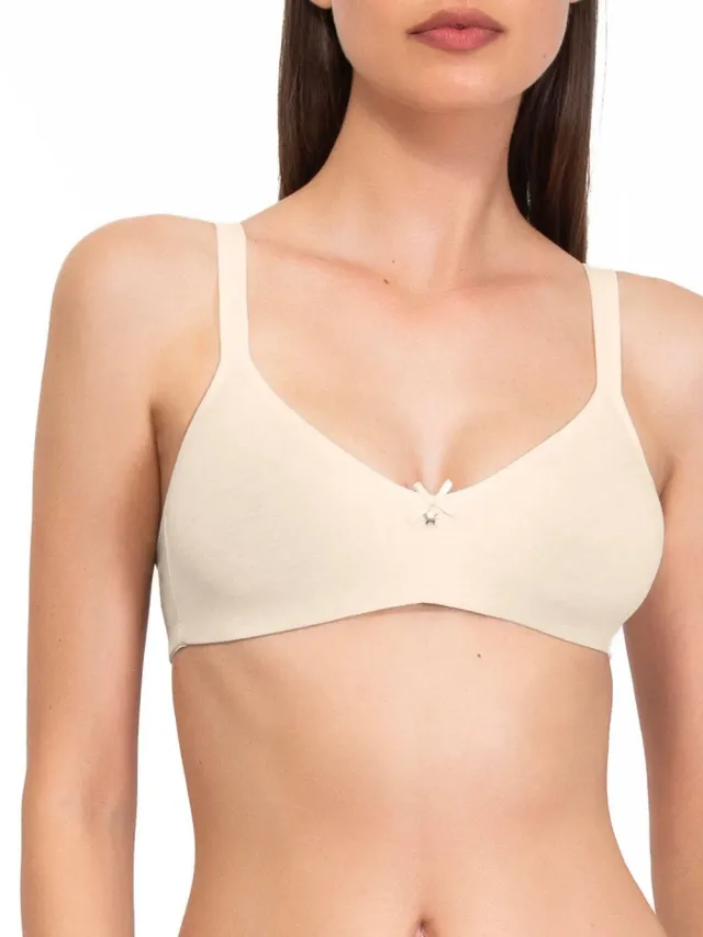 Si'èLei Natural Cotton 1450 reggiseno cotone bio ecrù