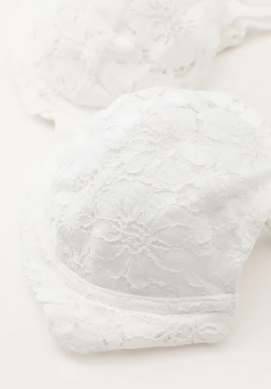 Lepel Belseno Pizzo Cotton 451 reggiseno balconcino bianco cotone