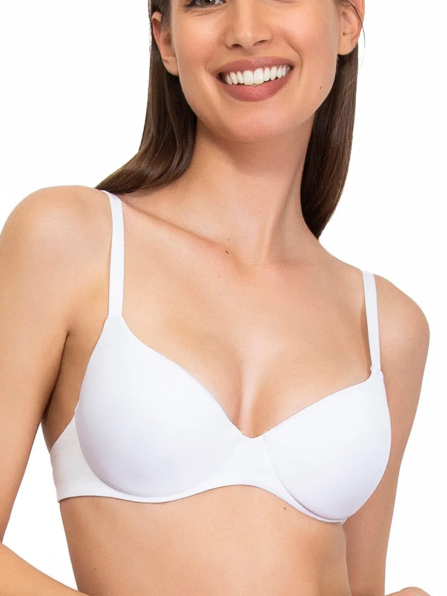 Si'èLei Fantastic 1328NEW reggiseno microfibra bianco invisibile