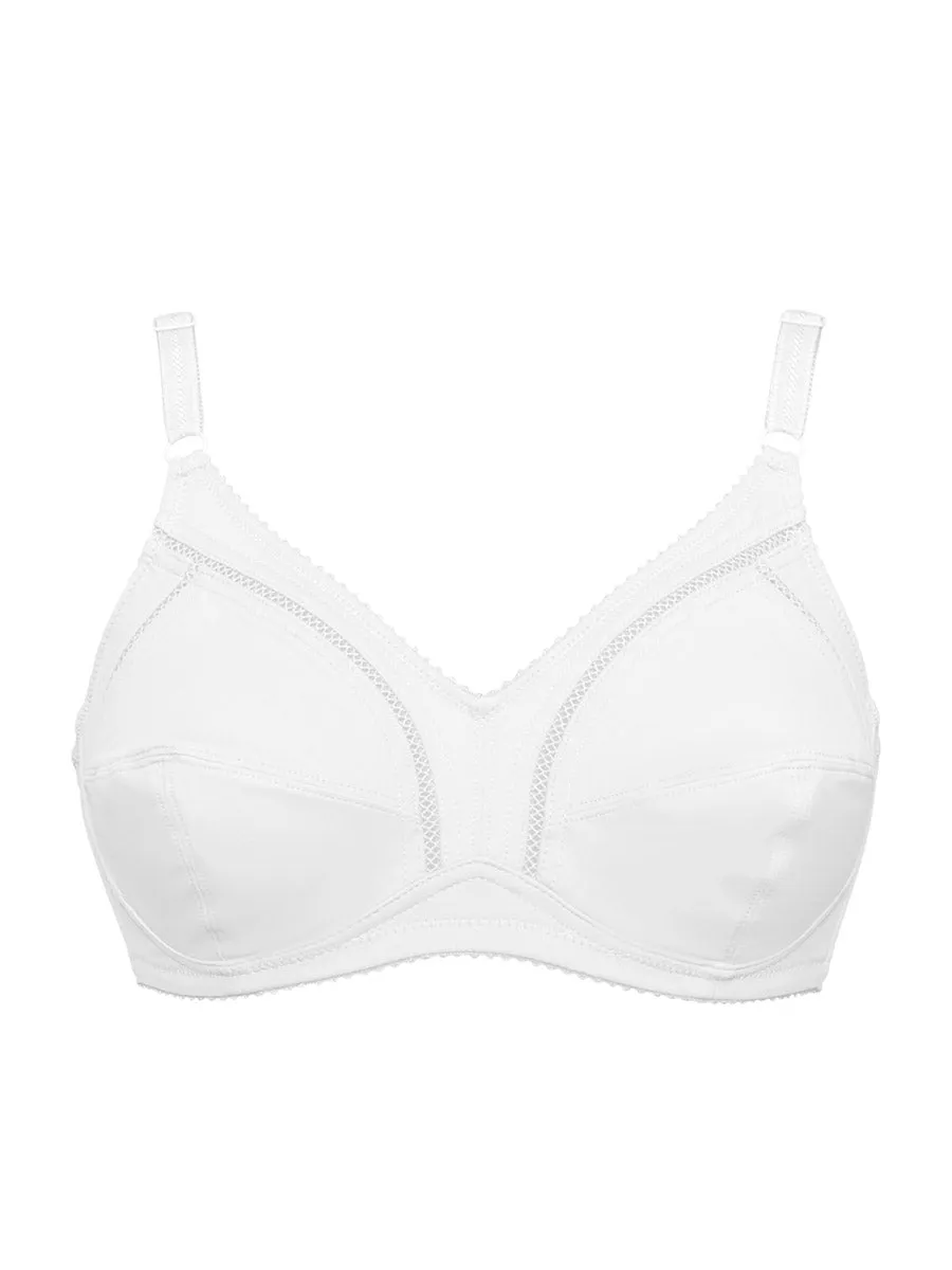 Si'èLei Donna 971 reggiseno bianco senza ferretto