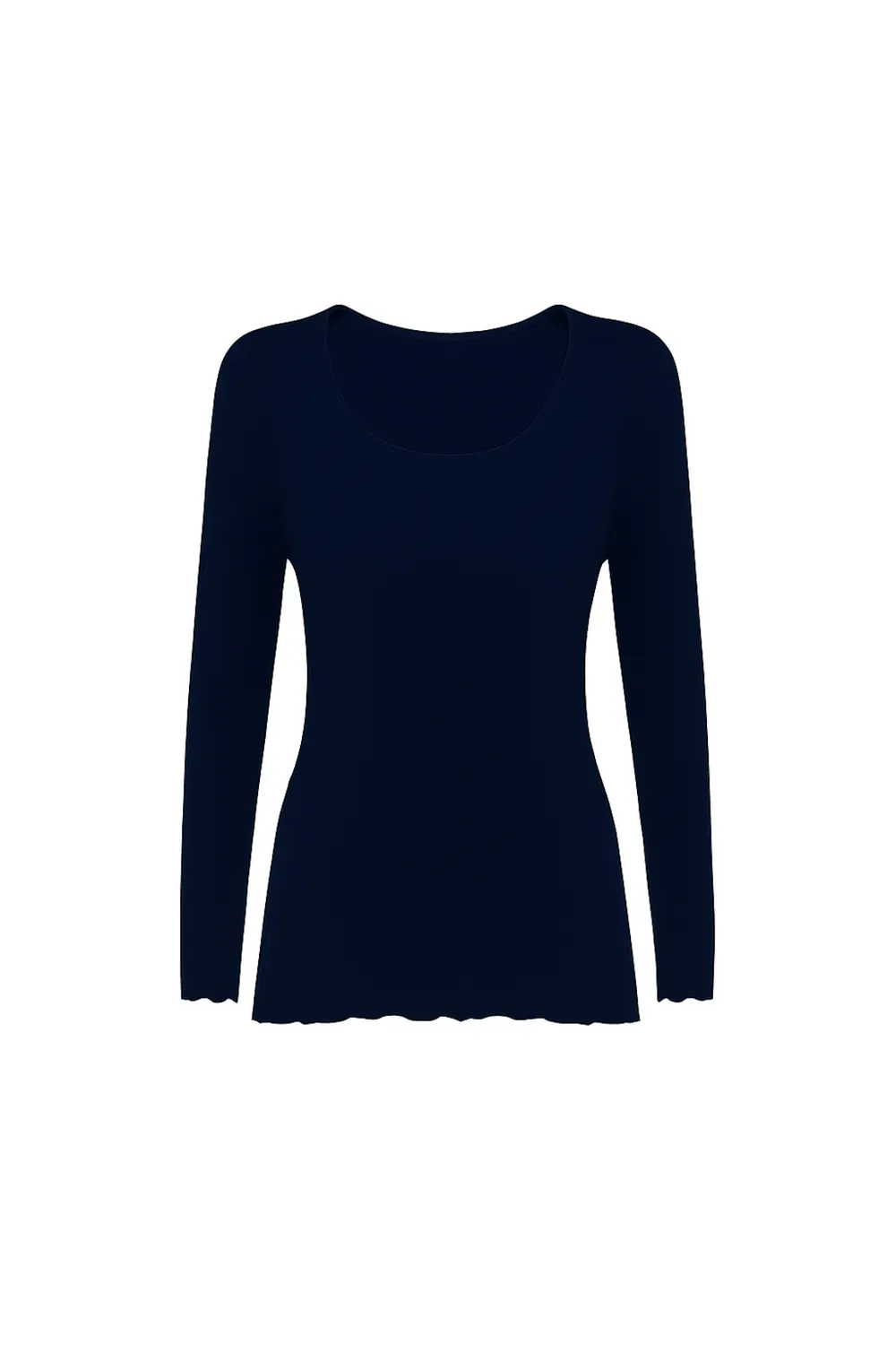 Rossoporpora Cashmere maglia scollo lollo beige manica lunga