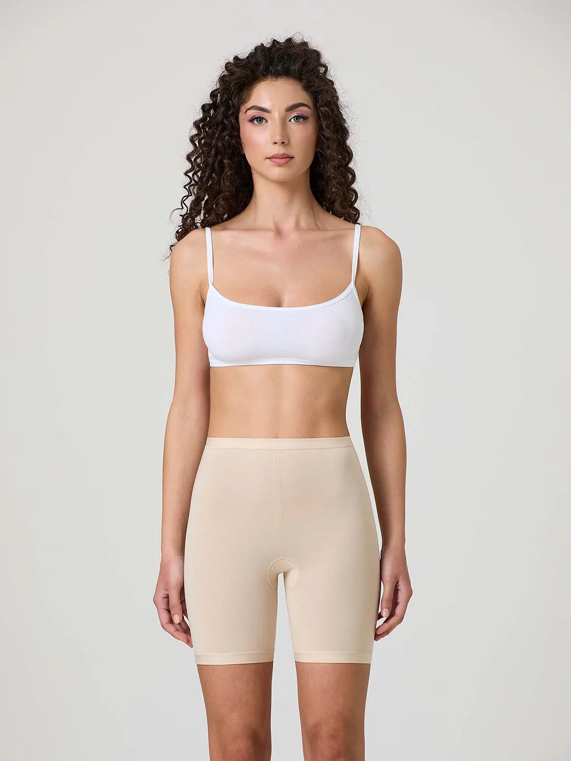 Jadea 536 culotte cotone modal vita alta