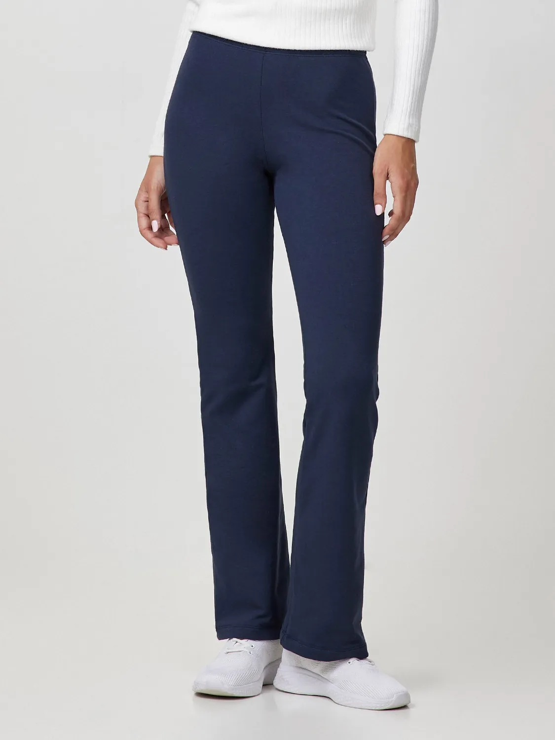 Jadea Basic leggings svasato cotone felpato invernale