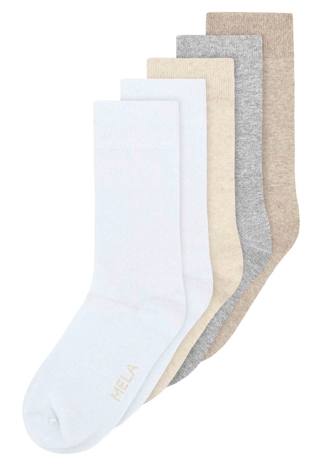 Casagin 5 Paia Calzini Basic Cotone Nero 39-42