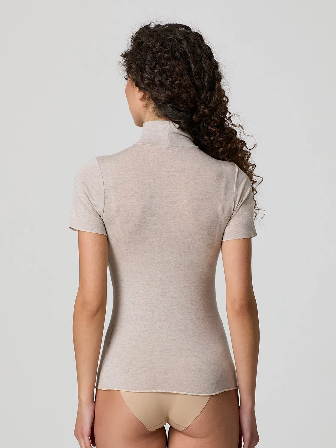 Jadea Basic 4065 lupetto cashmere mezza manica