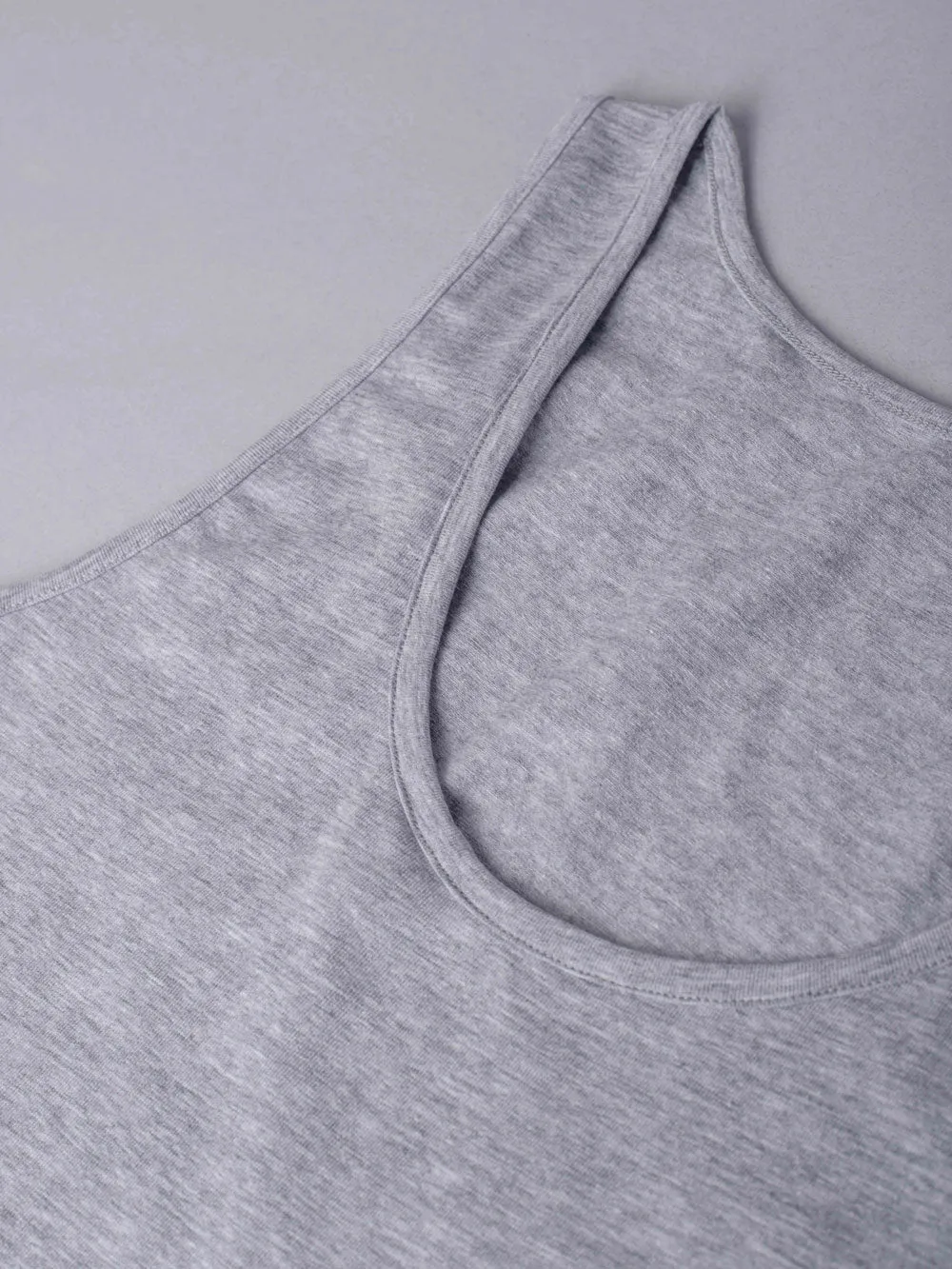Si'èLei Natural Cotton 1438 canotta cotone bio grigio