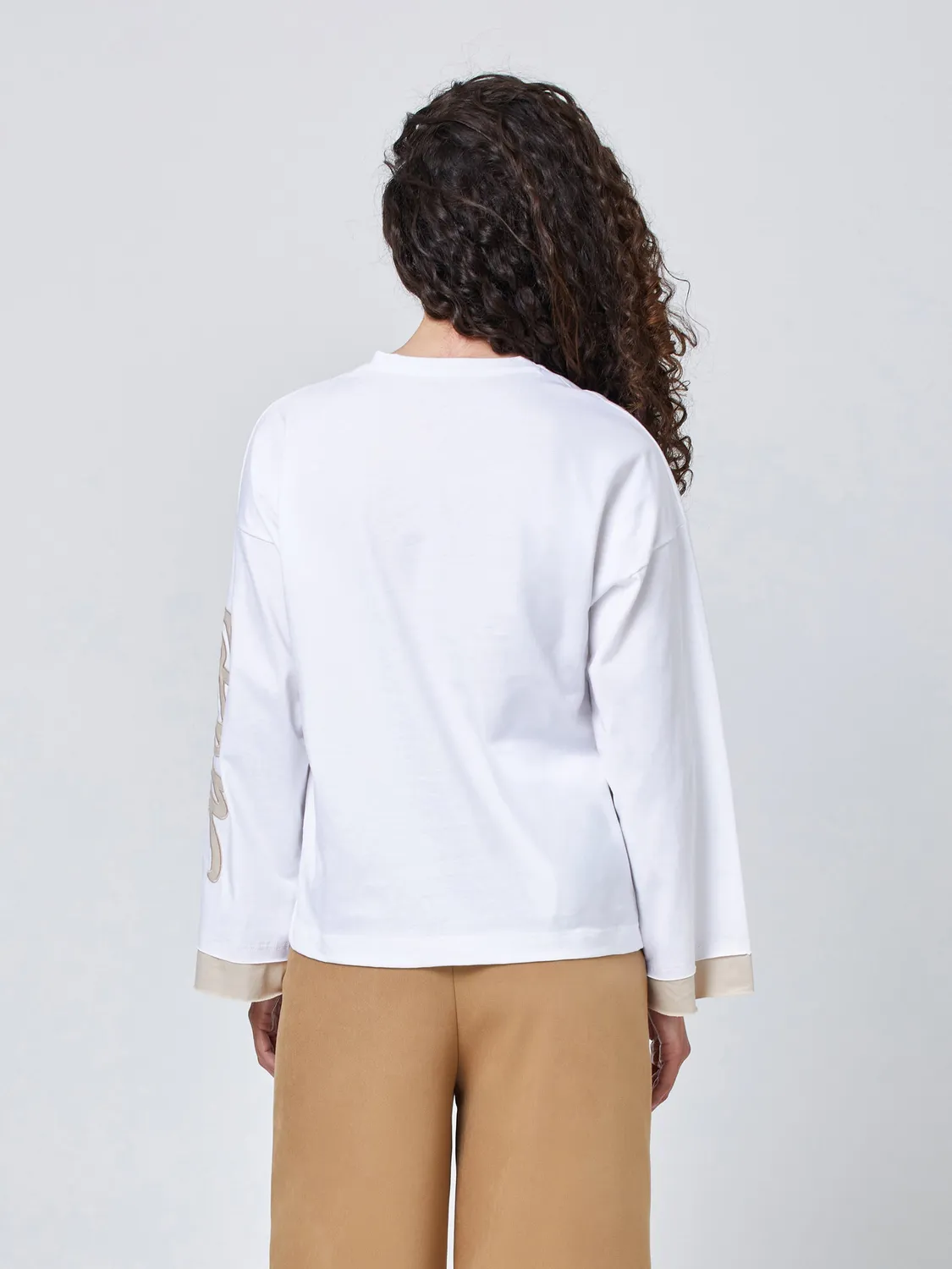 Jadea 4000 maglia manica lunga cotone nera