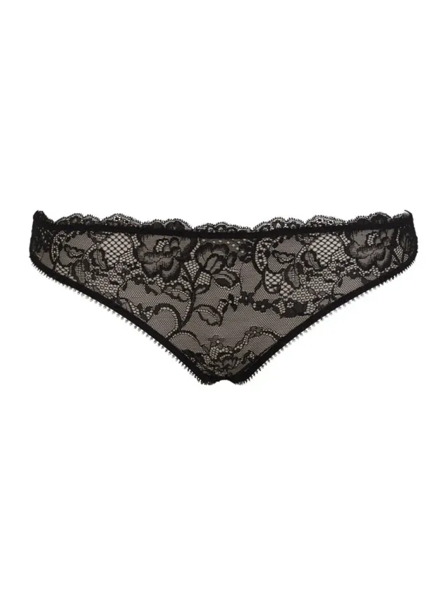 Si'èLei Pure Love 1973 perizoma nero pizzo stretch