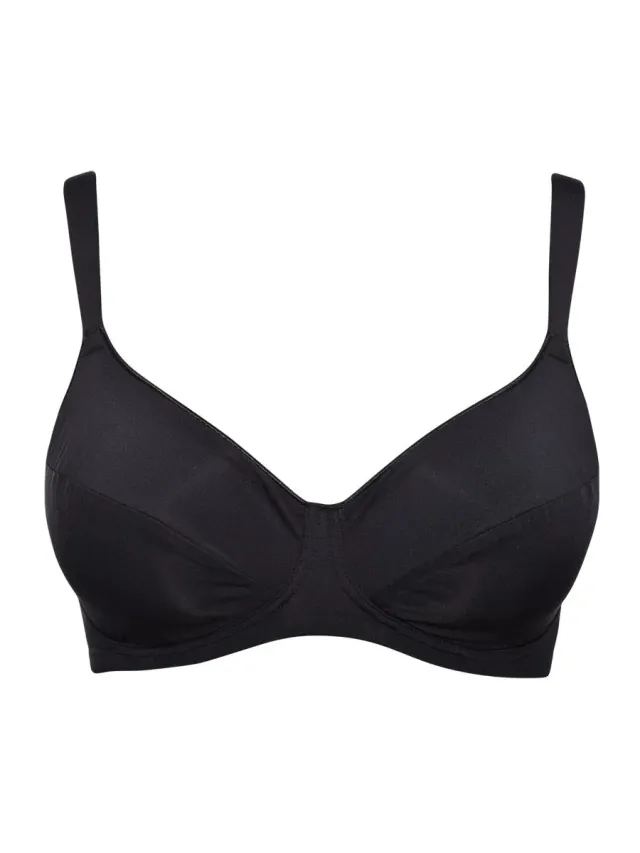 Si'èLei Plus 2542 reggiseno francese nero senza imbottitura
