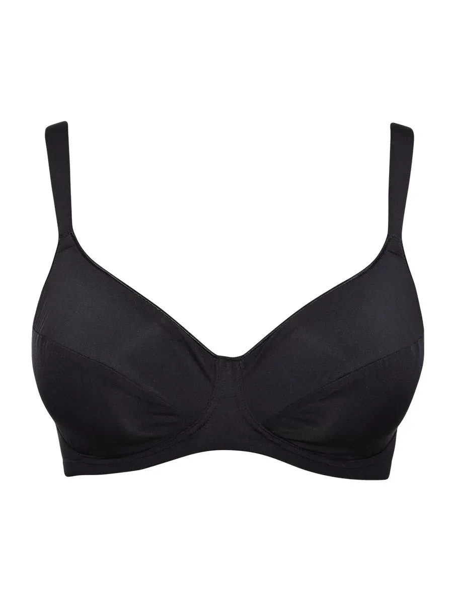 Si'èLei Plus 2542 reggiseno francese nero senza imbottitura