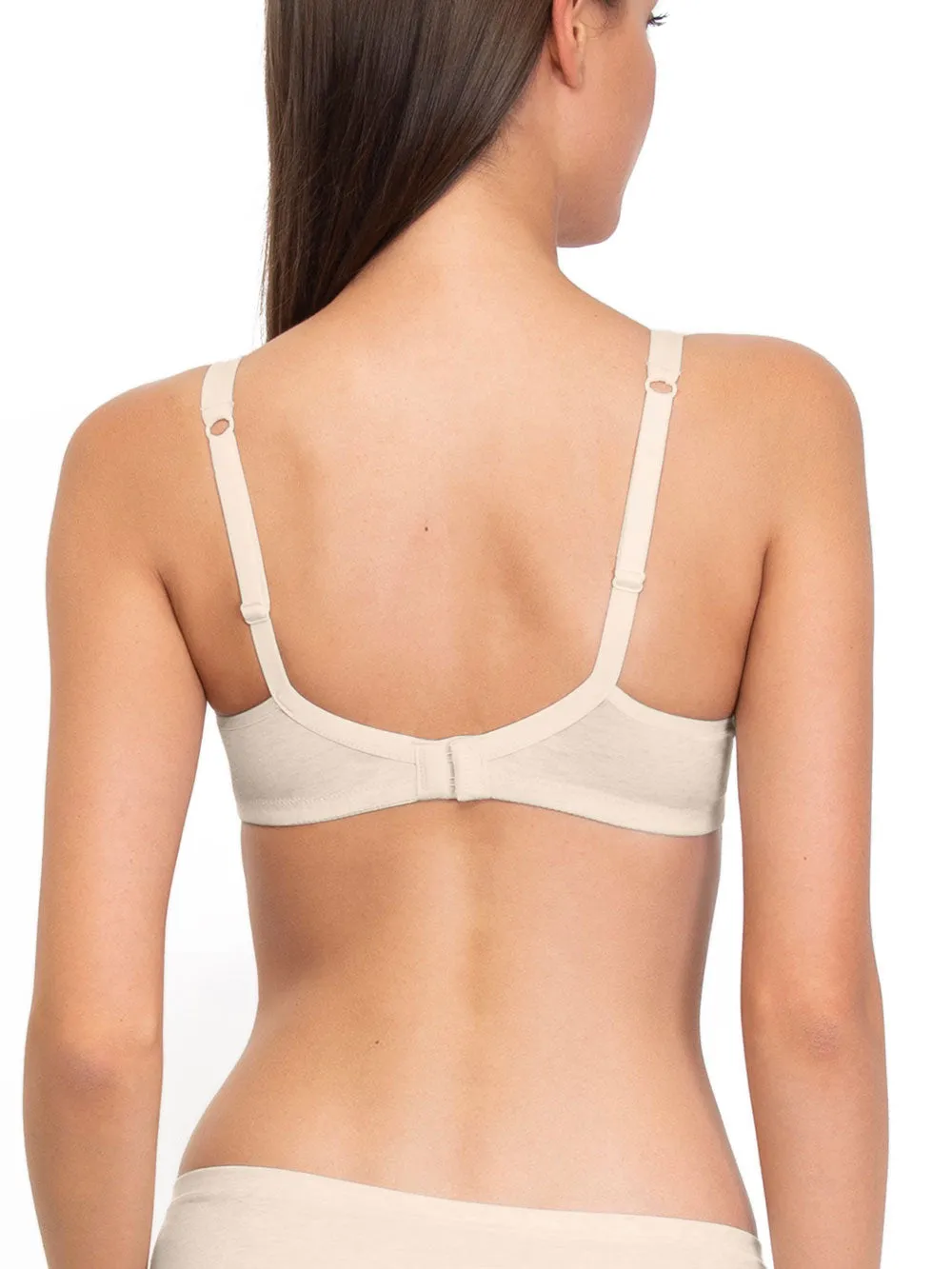 Si'èLei Natural Cotton 1450 reggiseno cotone bio ecrù