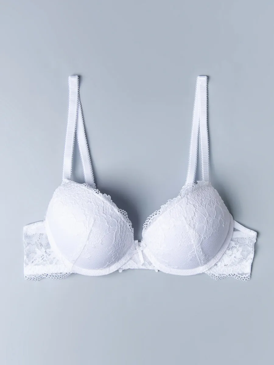 Si'èLei Wonder Lace 2444 push-up pizzo bianco