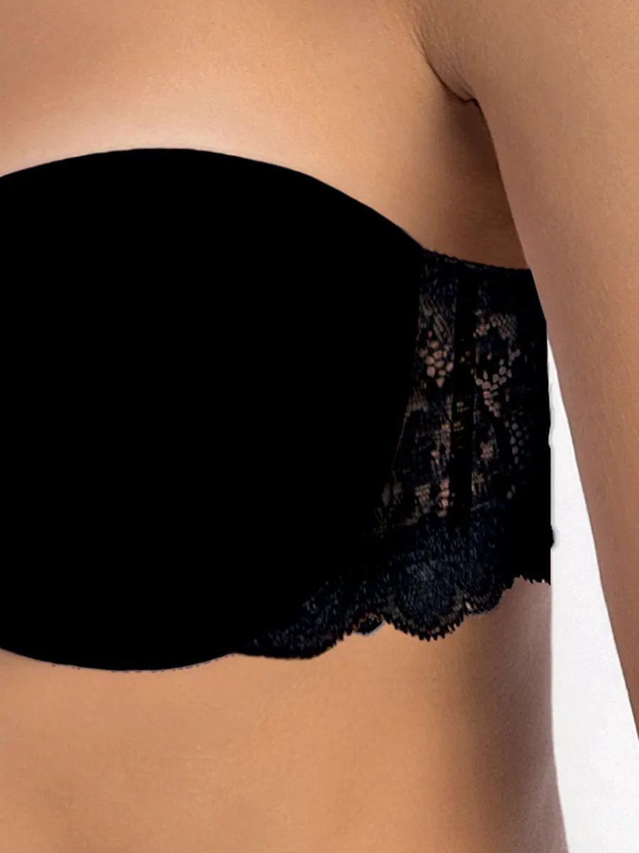 Si'èLei Pure Love 1972 fascia nera coppe graduate pizzo