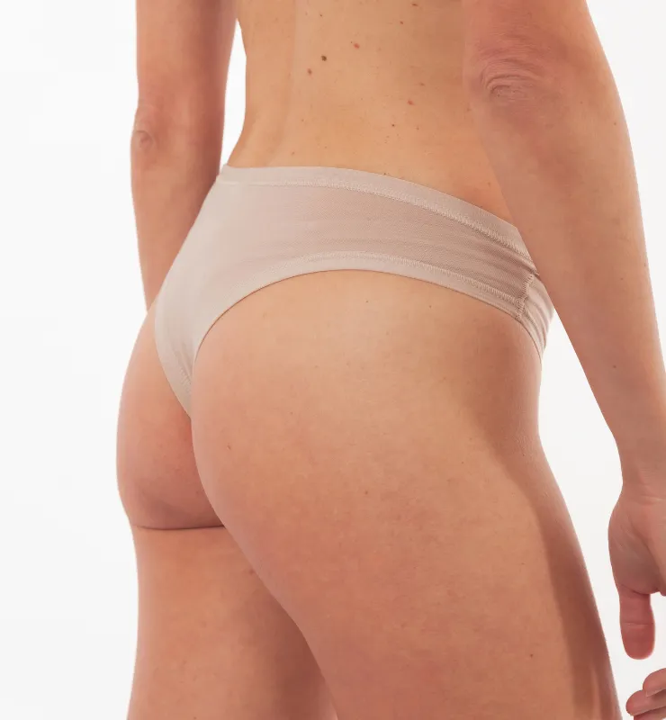 Casagin Brasiliana slip donna nero fibra di faggio
