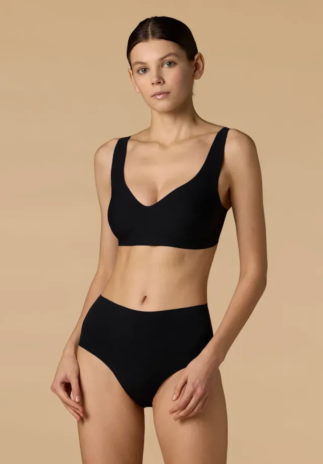 Lepel Skin2Skin Culotte Nera senza cuciture