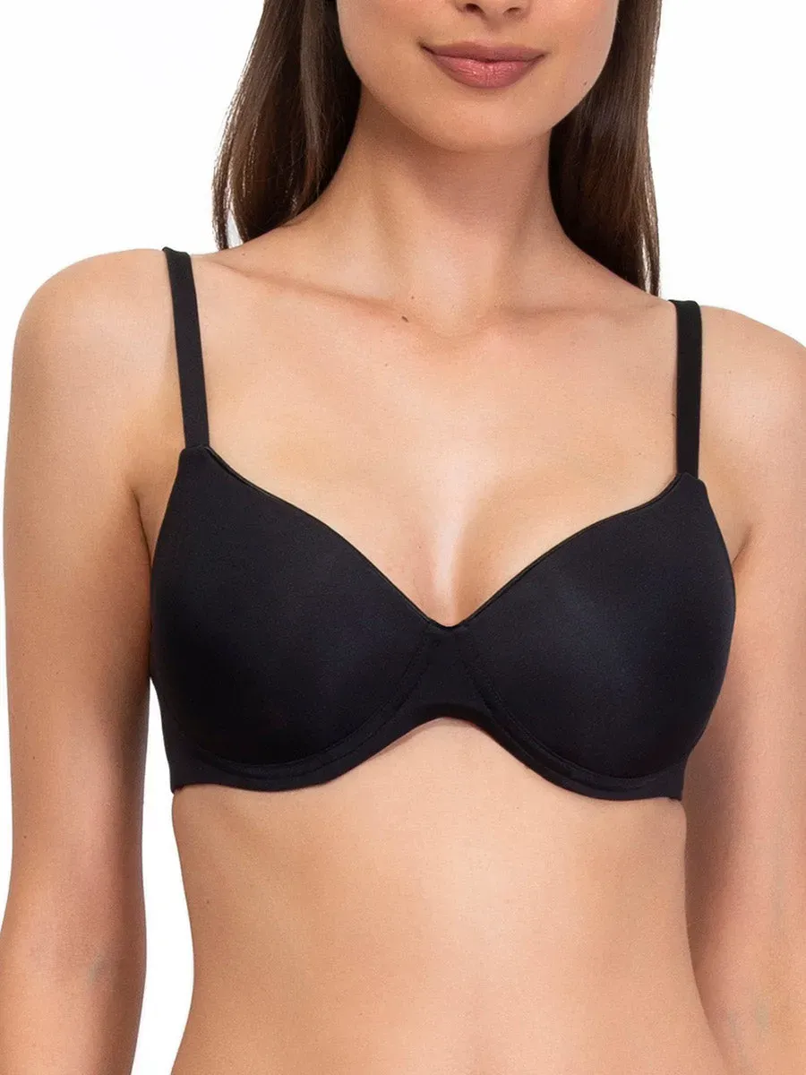 Si'èLei Fantastic 1556NEW reggiseno senza ferretto nero coppe graduate