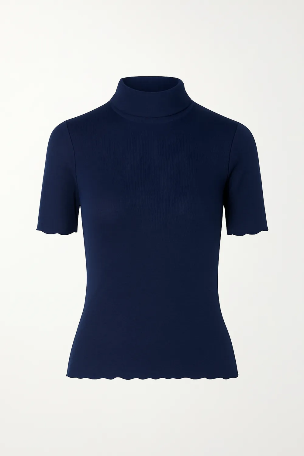 Rossoporpora Cashmere dolcevita panna mezza manica