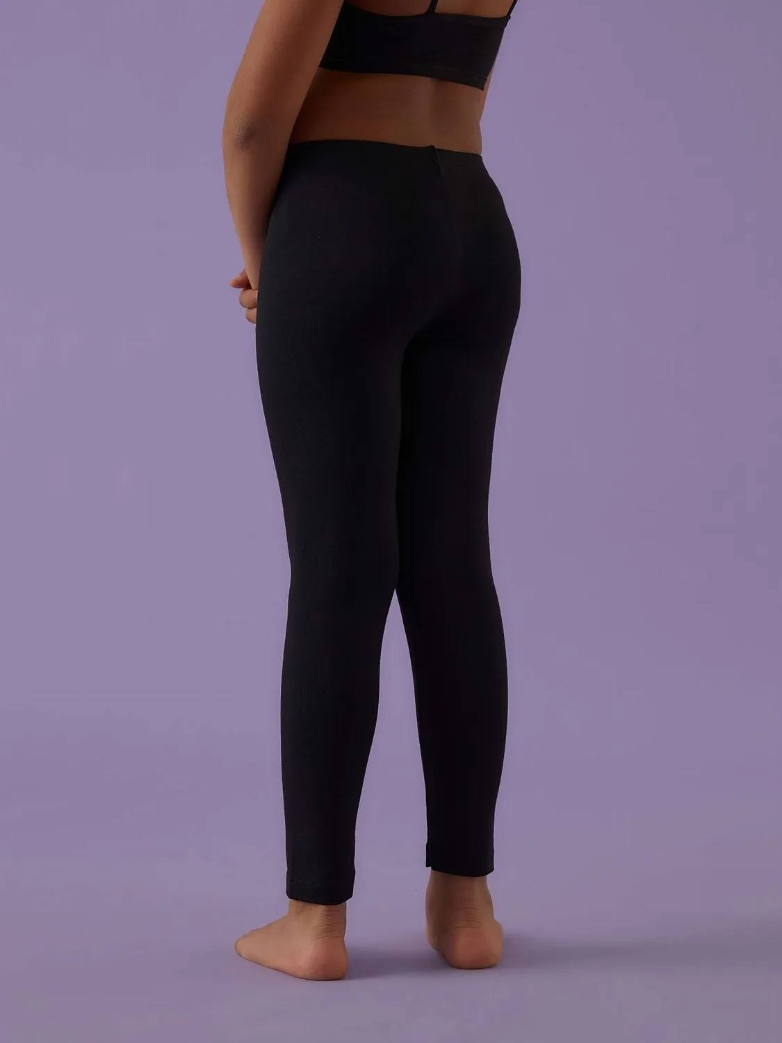 Jadea 264 leggings bambina cotone caldo elasticizzato