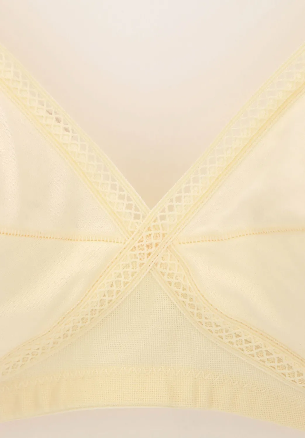 Lepel Rita Classic reggiseno senza ferretto champagne cotone