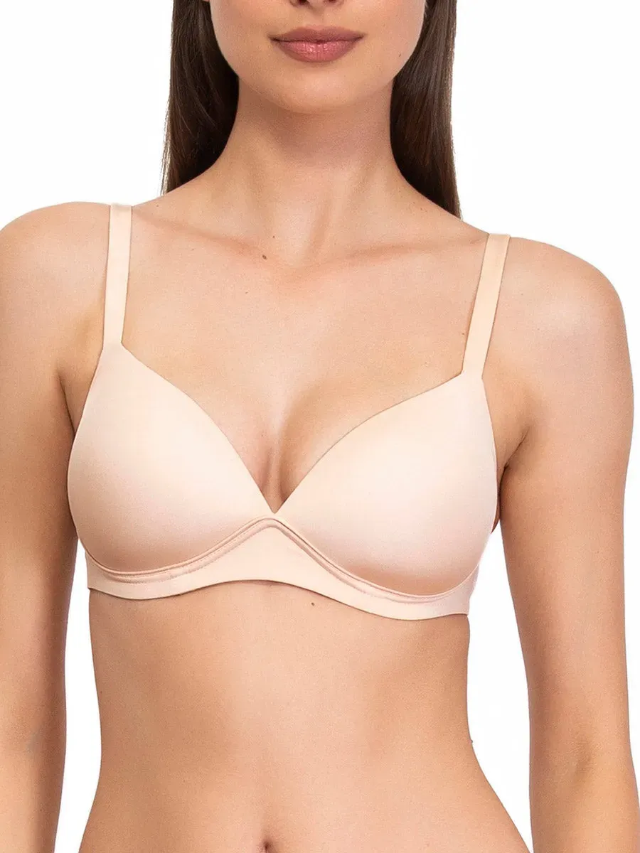 Si'èLei Fantastic 1568NEW reggiseno imbottito cipria senza ferretto