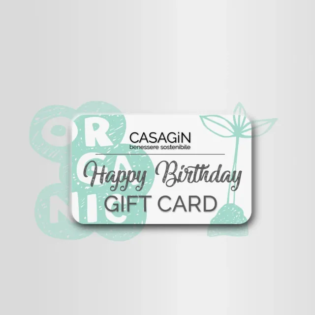 Casagin Gift Card Buon Compleanno buono regalo 25 euro