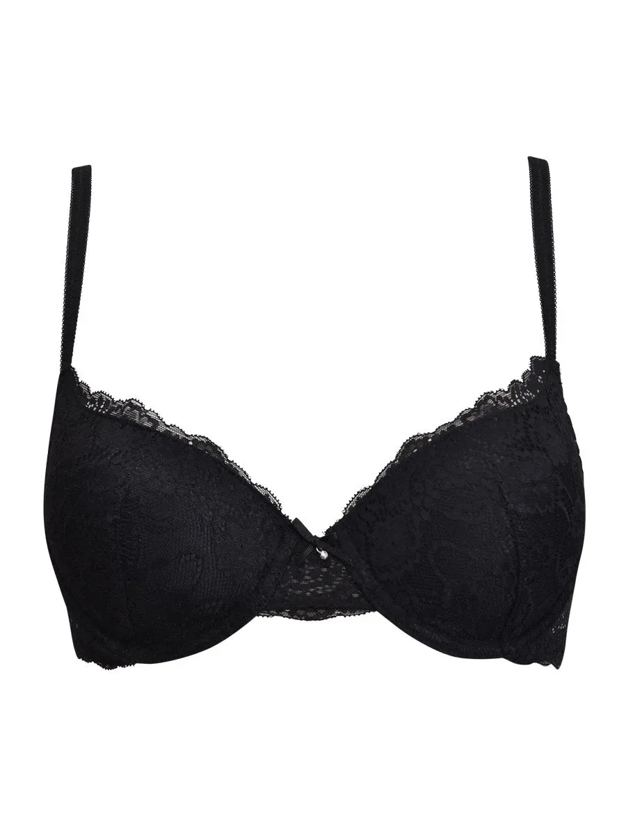 Si'èLei Allure 2684 reggiseno imbottito pizzo nero