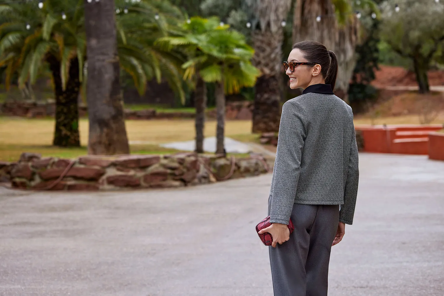 Janira Diams jacket giacca elegante nera