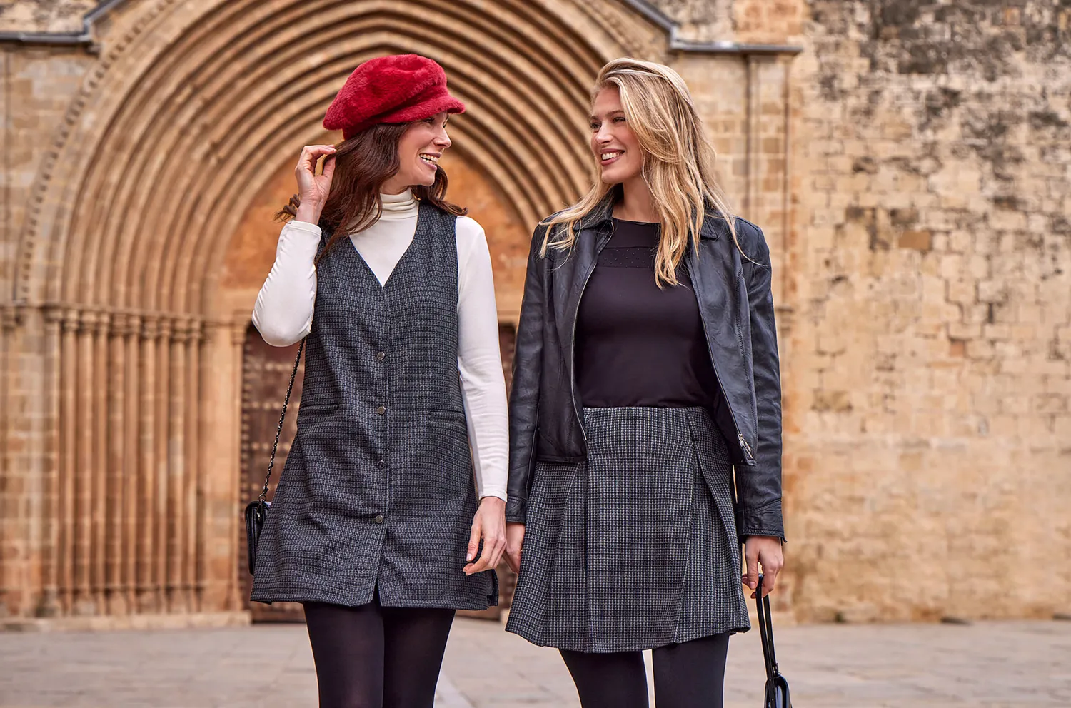 Janira Glam Tweed canotta lunga calda