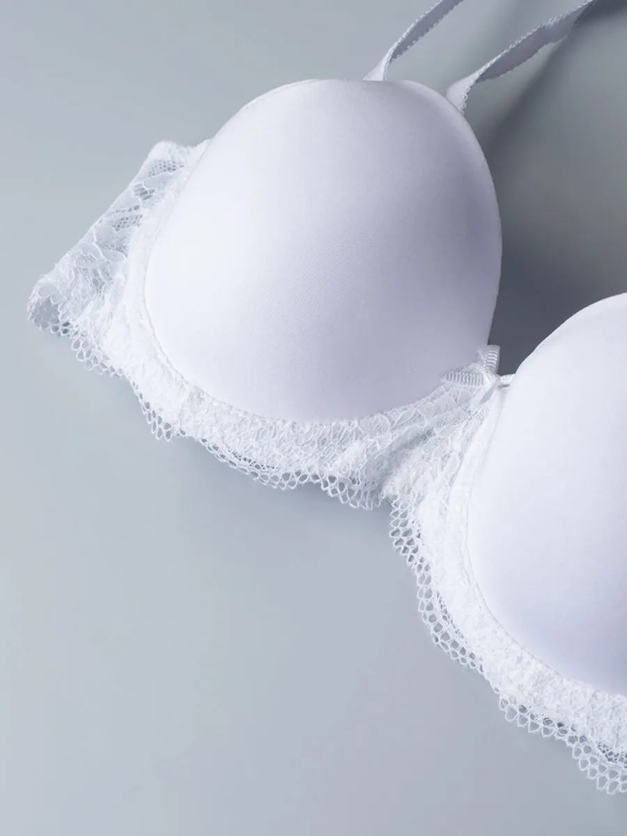 Si'èLei Wonder Lace 2452 Reggiseno Bianco Imbottito