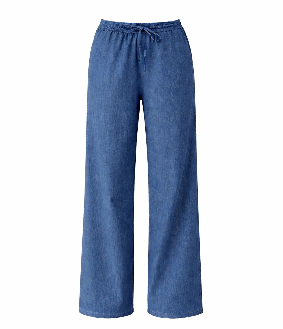 Rossoporpora Denim pantalone donna dark denim 100% cotone