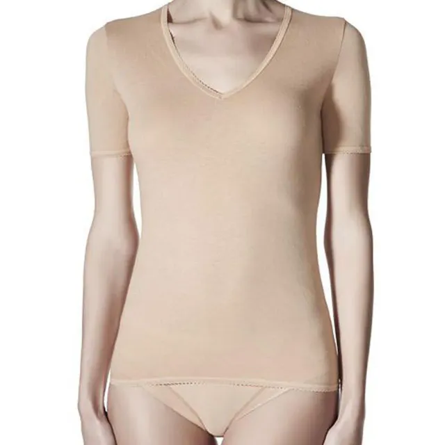 Janira Danaida maglietta intima manica corta cotone