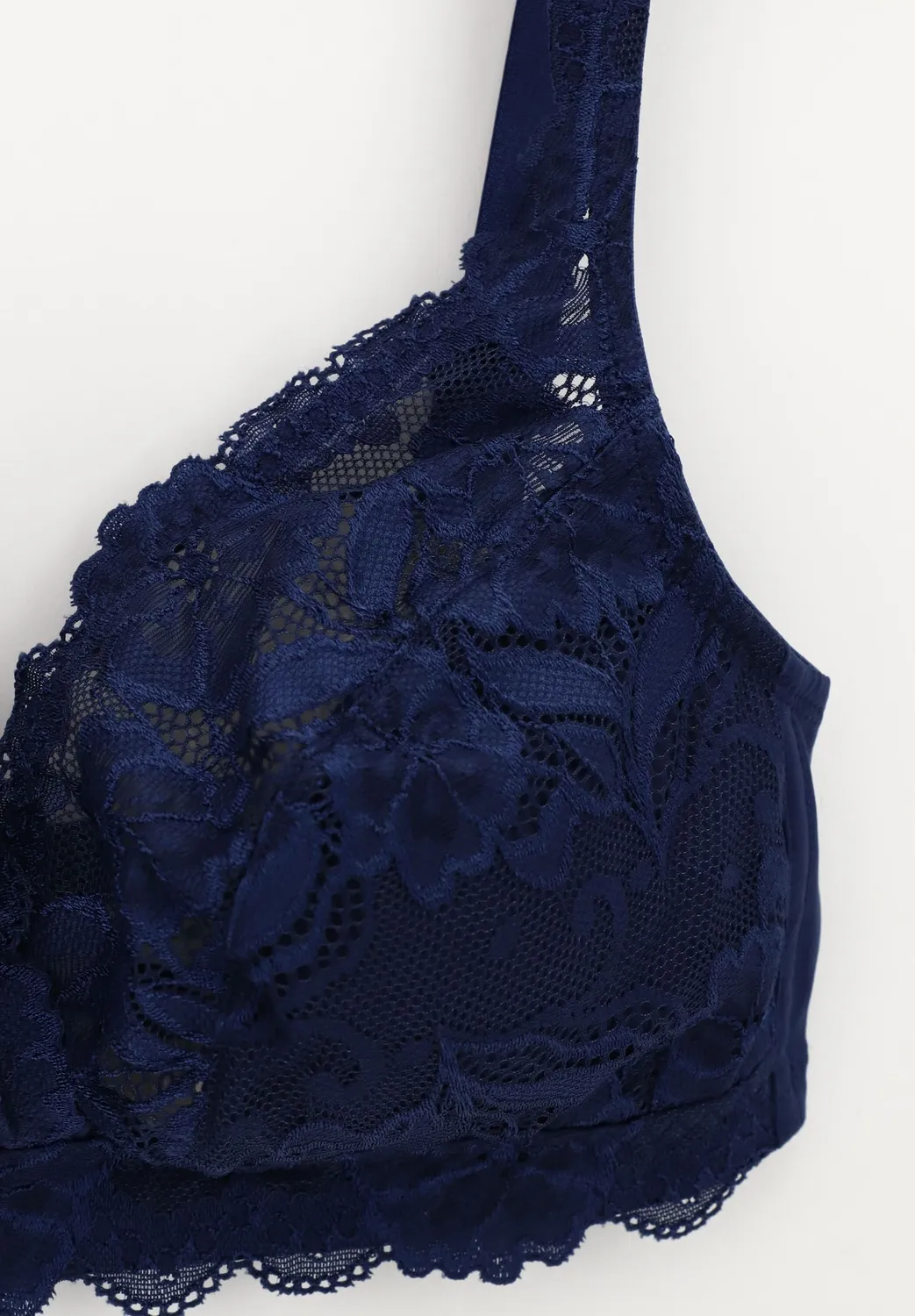 Lepel Belseno Pizzo 259 reggiseno senza ferretto blu pizzo