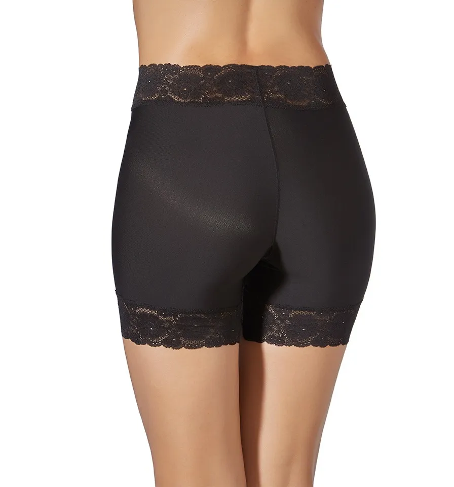 Janira Esencial Short slip microfibra con pizzo