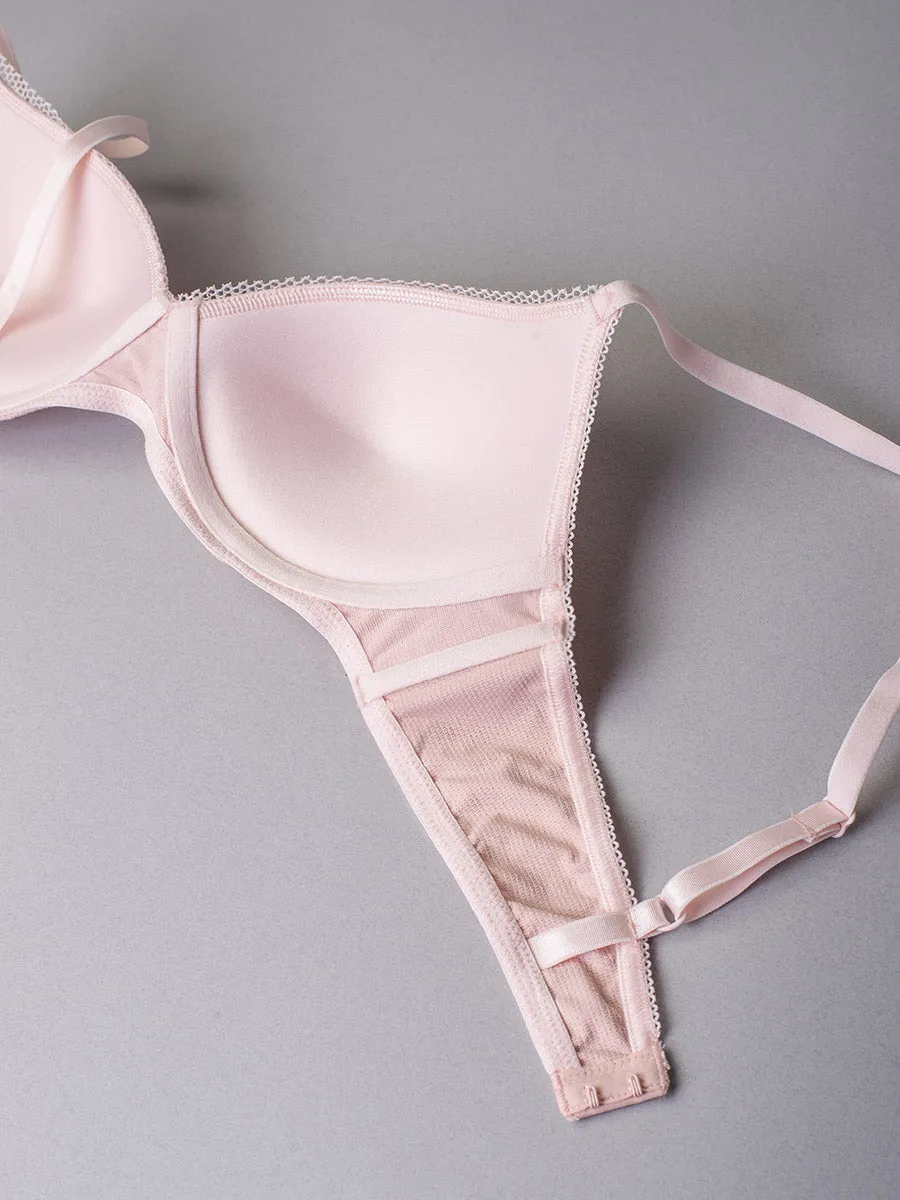 Si'èLei Darling 1876 reggiseno cipria push-up jacquard