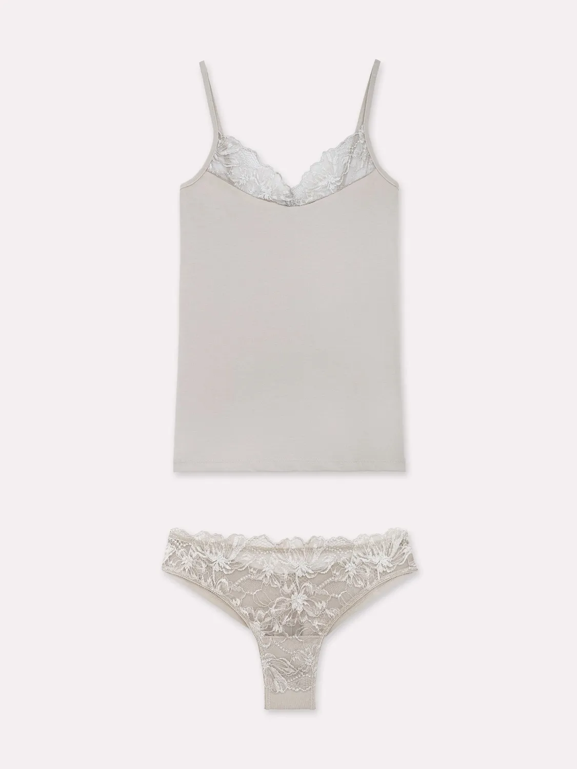 Jadea Divina 4960 Coordinato Top Brasiliana Crema