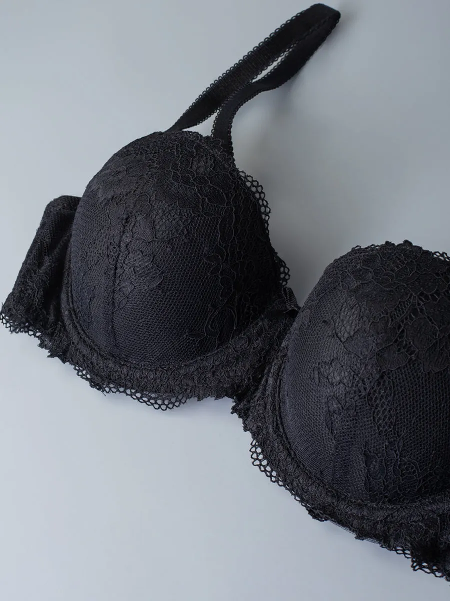 Si'èLei Wonder Lace 2454 reggiseno imbottito nero pizzo