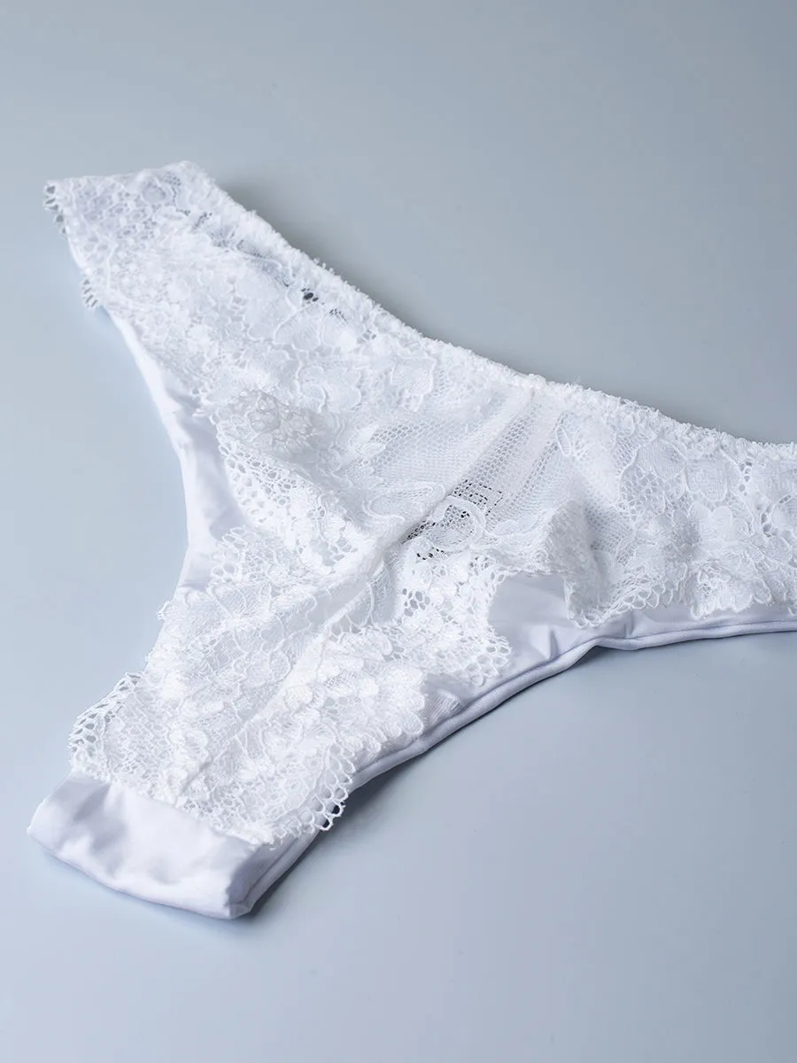 Si'èLei Wonder Lace 2447 slip brasiliana bianca